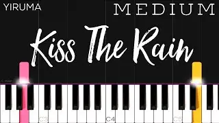 Yiruma - Kiss The Rain | MEDIUM Piano Tutorial