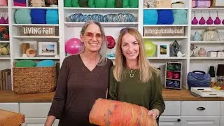 Learn How to Make an Art Batt on a Drum Carder with Natasha Smart & Marie Spaulding 