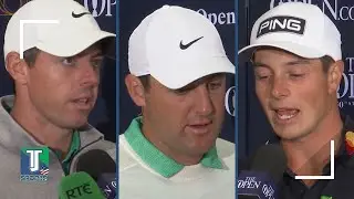 Rory McIlroy, Viktor Hovland, and Scottie Scheffler REACT to The Open Round Three