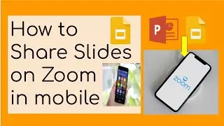 How to Share Slide in Zoom in mobile - #EducatorJeevan