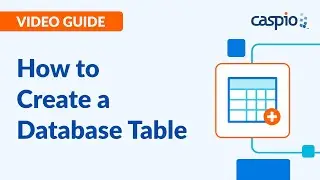 How to Create a Database Table