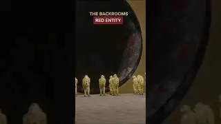 The Backrooms - RED ENTITY, Creepy Pasta, Horror, Entity, FOUND FOOTAGE, 