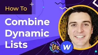 (2020) Combine Dynamic Lists | How To - CMS Library for Webflow