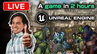 Create a game in 2 hours using Unreal Engine 5 - Livestream