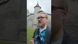 Каменные стены Пскова 