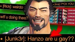 Abusing the most TOXIC Hanzo playstyle in Overwatch 2