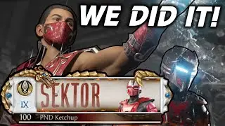 I Got Rain And Sektor To ELDER GOD In Mortal Kombat 1