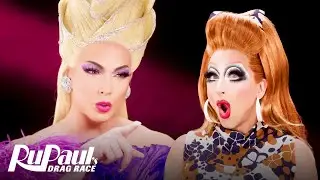 The Pit Stop S15 E09 🏁 Bianca Del Rio & Alyssa Edwards Forever! | RuPaul’s Drag Race S15