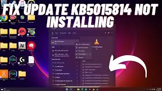 How to Fix Update KB5015814 Not Installing on Windows 11