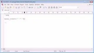 Beginner PHP Tutorial - 29 - die and exit Functions