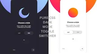 How to Create a Stunning Pure CSS Dark Mode Toggle Switcher | Web Design Tutorial
