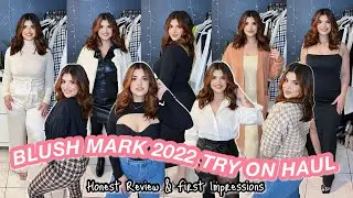 BLUSHMARK MIDSIZE TRY ON HAUL 2022 | First Impressions & Outfit Ideas