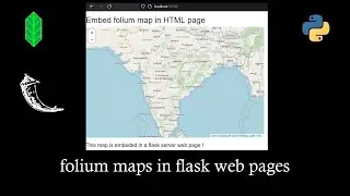 Render folium maps in python flask server