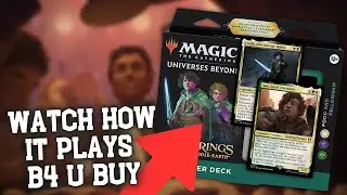 BEGINNERS GUIDE to Playing Food & Fellowship | MTG Tales of Middle Earth | Frodo & Sam