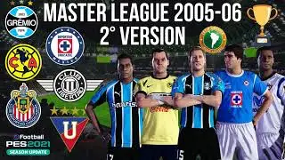 Master League 2005-06 - 2nd Version - LINK - efootBall PES 2021 - Classic Teams - Patch Option File