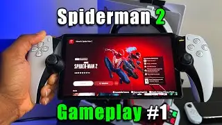 SPIDER-MAN 2 Gameplay on Playstation Portal