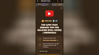 TOP APPS THAT REWARD YOU FOR WALKING (FULL GUIDE) I MEMEGIRLS | Memefi New Video Code | MEMIFI