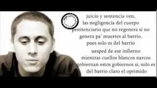 Cancion de la prisión -Canserbero (Letra) "Graham Nash-Prision Song"