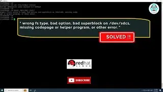 Wrong fs type, bad option, bad superblock | Mount error in Linux