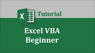 Excel VBA Part 1 - Writing your First VBA Code