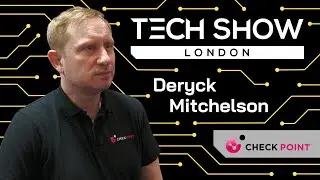 "AI is Driving Threats to a Level We've Not Seen Before!" | Deryck Mitchselson @ Tech Show London