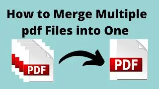 How To Merge Multiple Pdf Files Into One #pdf