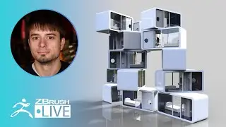 ZClassroom LIVE: Modeling Basics: Concept Building - Joseph Drust - ZBrush 2020