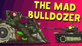 The mad Bulldozer - Cartoons about tanks