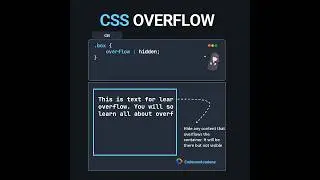 CSS Overflow  Visual Tutorial🚀