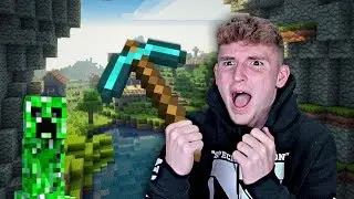 Infinite Lists Is SCARED OF Minecraft Creepers.. (Part 1)