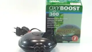 Компрессор Aquael Oxyboost Apr 300 компрессор для аквариума 150-300л. Аквариумистика.