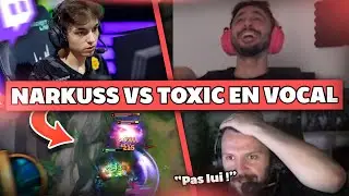 NARKUSS TOMBE SUR UN TOXIC EN VOCAL, TIKY RÉAGIT - Best Of LoL #777 Réactions