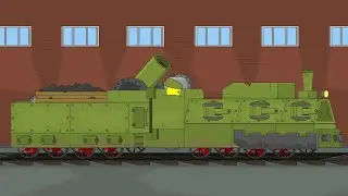 Armored train new story - Cartoons about tanks