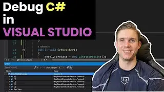 Debugging C# in Visual Studio | Watch Window #samuelsentimber