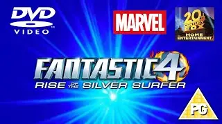 Opening to Fantastic Four: Rise of the Silver Surfer UK DVD (2007)