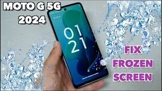 Moto G 5G 2024 How Fix Frozen/Black screen in less than 10 seconds