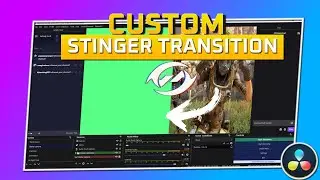 How To Make A Stinger Transition OBS | Davinci Resolve | Free sounds