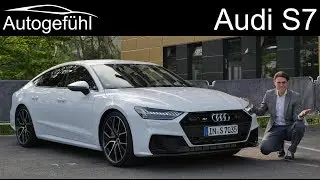 all-new Audi S7 Sportback FULL REVIEW 2020 - Autogefühl