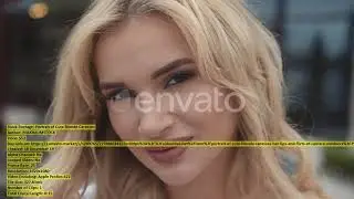 Handsome Caucasian Detective Standing on | Stock Footage + Mega Pack