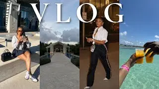 VLOG: PUNTA CANA BAECATION, SHOP WITH ME: MARSHALLS, SKIN IS GOING THROUGH IT, PREMIERE WATCH PARTY