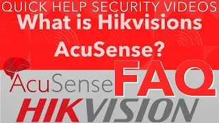 Hikvision FAQ - What is AcuSense