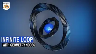 Infinite Loop Animation in Blender Geometry Nodes - Blender Tutorial