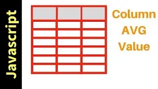 Javascript - How To Get HTML Table Column Average Value In JS [ with source code ]