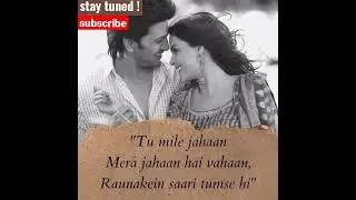 Tu Mile Jahaan, Mera Jahaan hai vahaan.. Raunakein Saari tumse hi... | Harshit Bansal | #Shorts 🎼