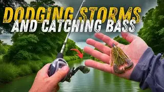 Fishing For HUNGRY BASS - Summer Bank Fishing For Bass