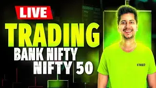 🔴  Live Trading Today Bank Nifty &  Nifty 50 | Fin Nifty |  Sensex | #banknifty  |  @boomtrade666