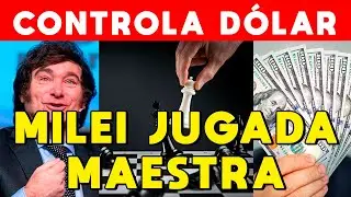 MILEI JUGADA MAESTRA: CONTROLA EL DÓLAR Y BAJA, FUNCIONA PLAN EMISIÓN CERO PARA ELIMINAR INFLACIÓN