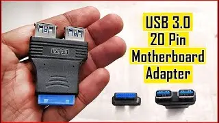 USB 3.0 Motherboard 20 PIN Header to USB Adapter Review.