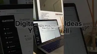 Digital product ideas you can sell #notion #sidehustle #entrepreneur