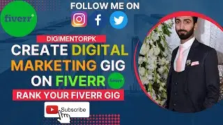 How to create digital marketing gig on fiverr  2022 | promote your fiverr gig and get quick orders